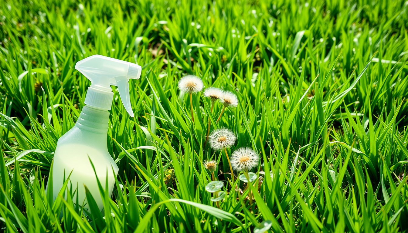 Désherbant Sélectif Gazon – Meilleurs Produits et Guide 2025