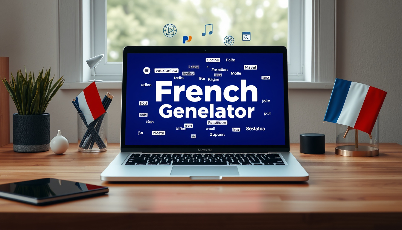 Générateur de mot : Meilleurs outils gratuits français