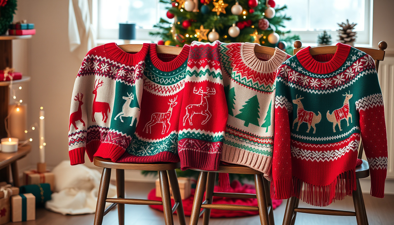 Pull de Noël – Histoire, origines et tendances