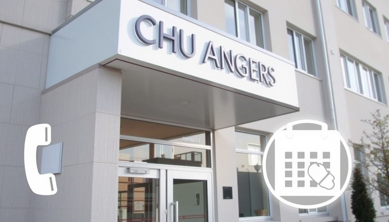 CHU Angers : plan, téléphone, rendez-vous et recrutement